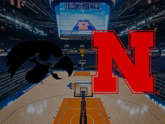 Iowa Hawkeyes at Nebraska Cornhuskers Basketball
